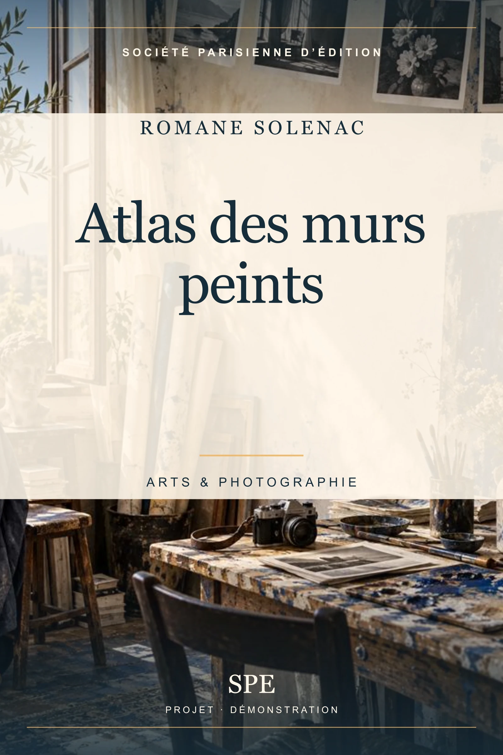 Couverture fictive : Atlas des murs peints