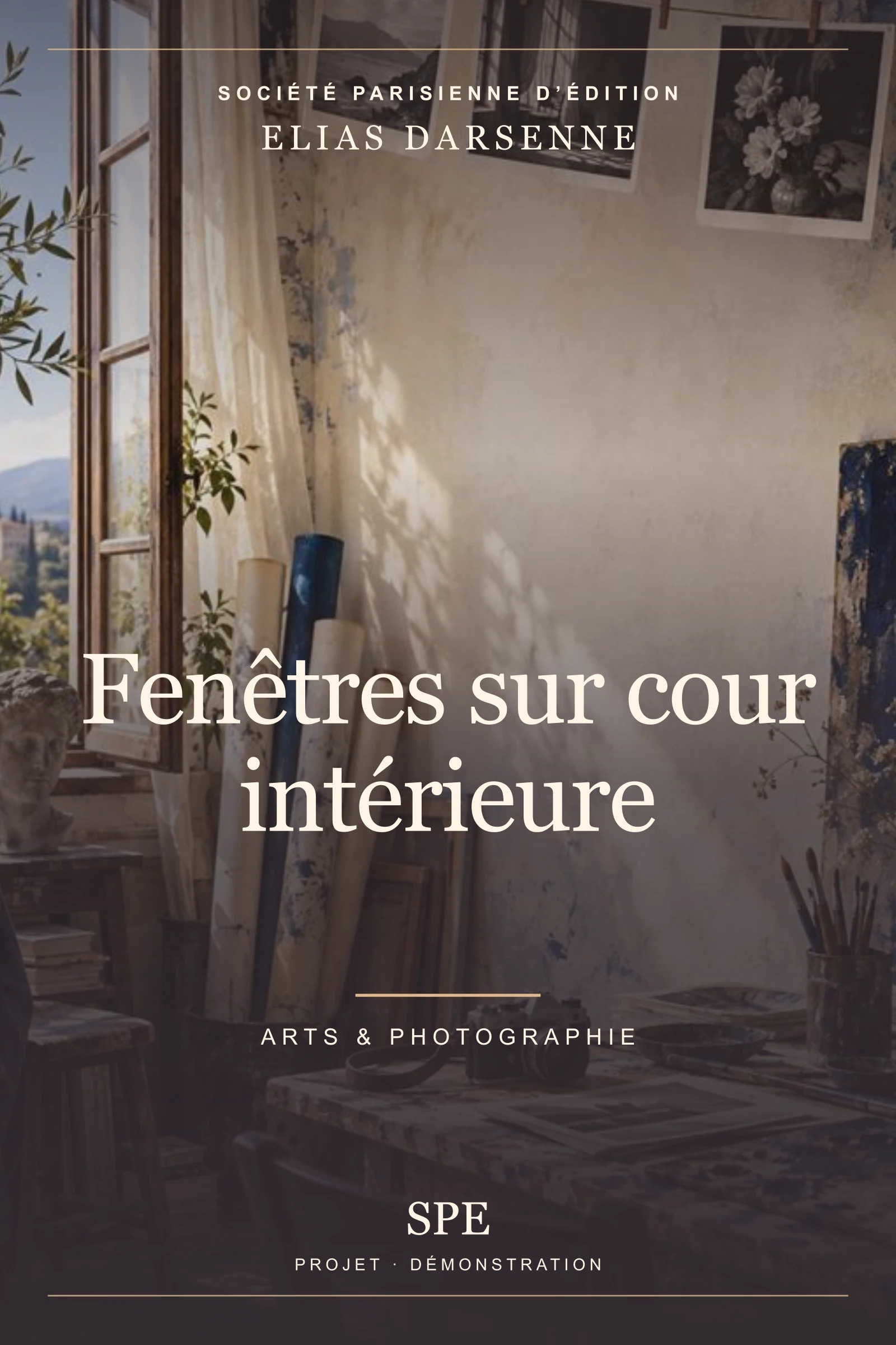 Couverture fictive : Fenêtres sur cour intérieure