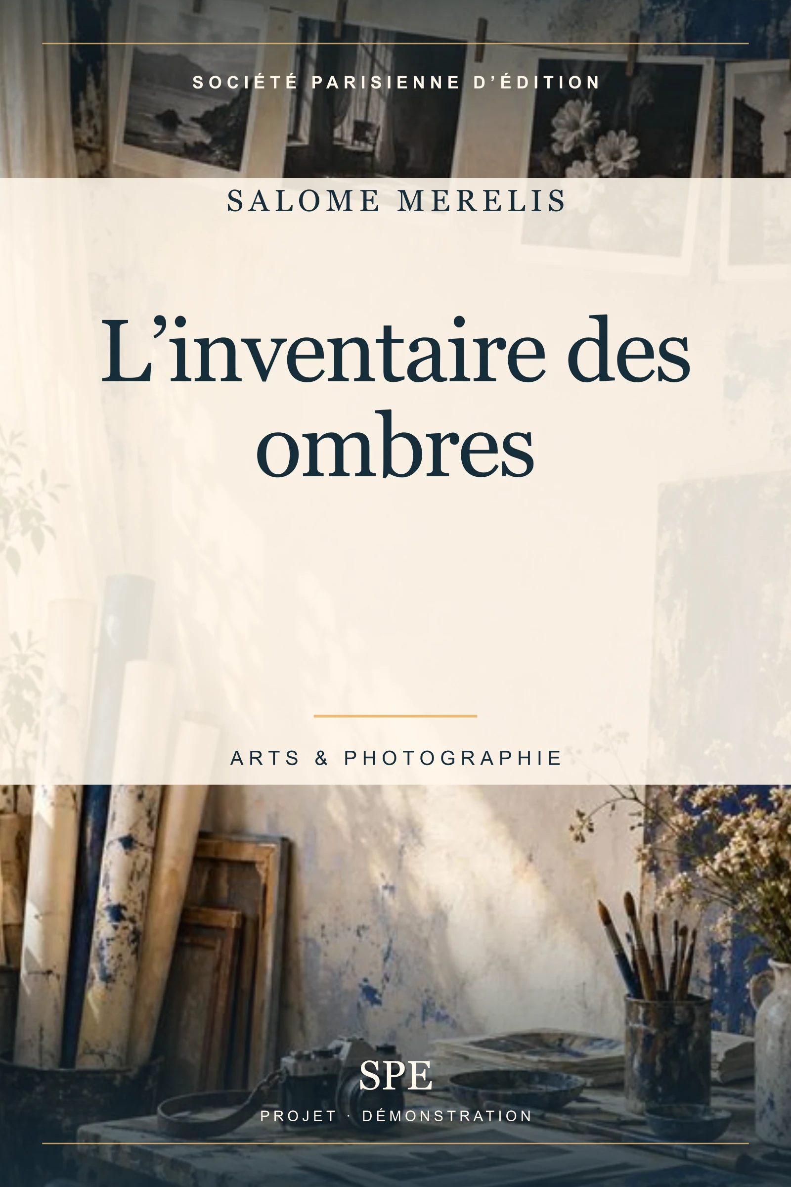 Couverture fictive : L’inventaire des ombres