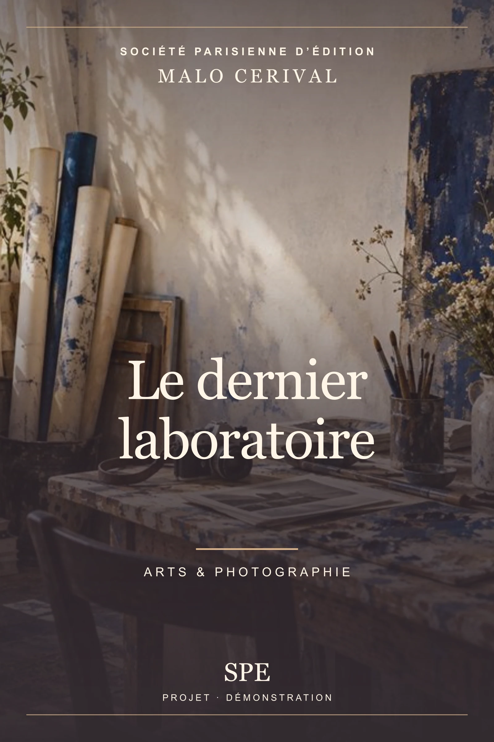Couverture fictive : Le dernier laboratoire