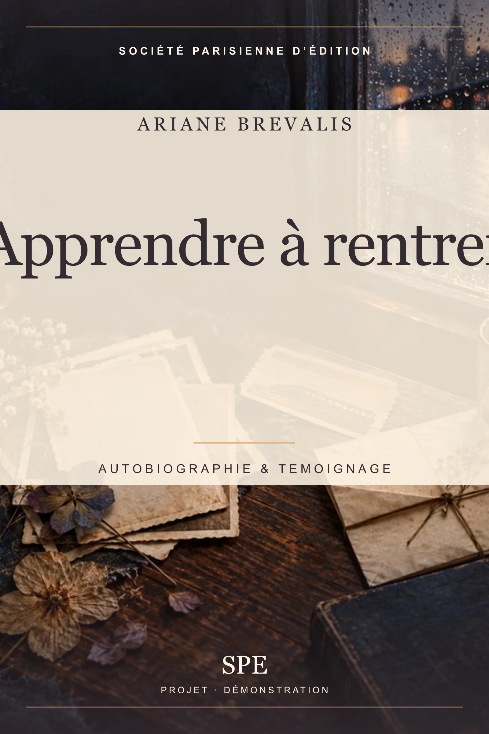 Couverture fictive : Apprendre à rentrer