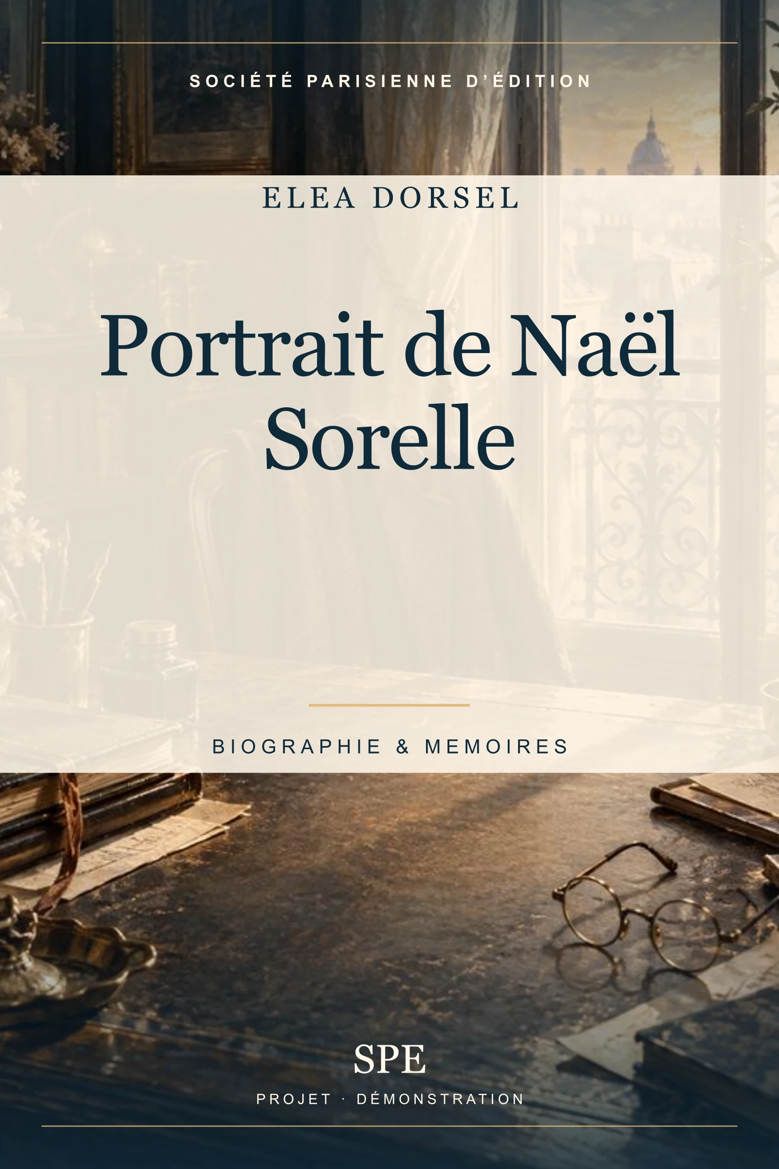 Couverture fictive : Portrait de Naël Sorelle