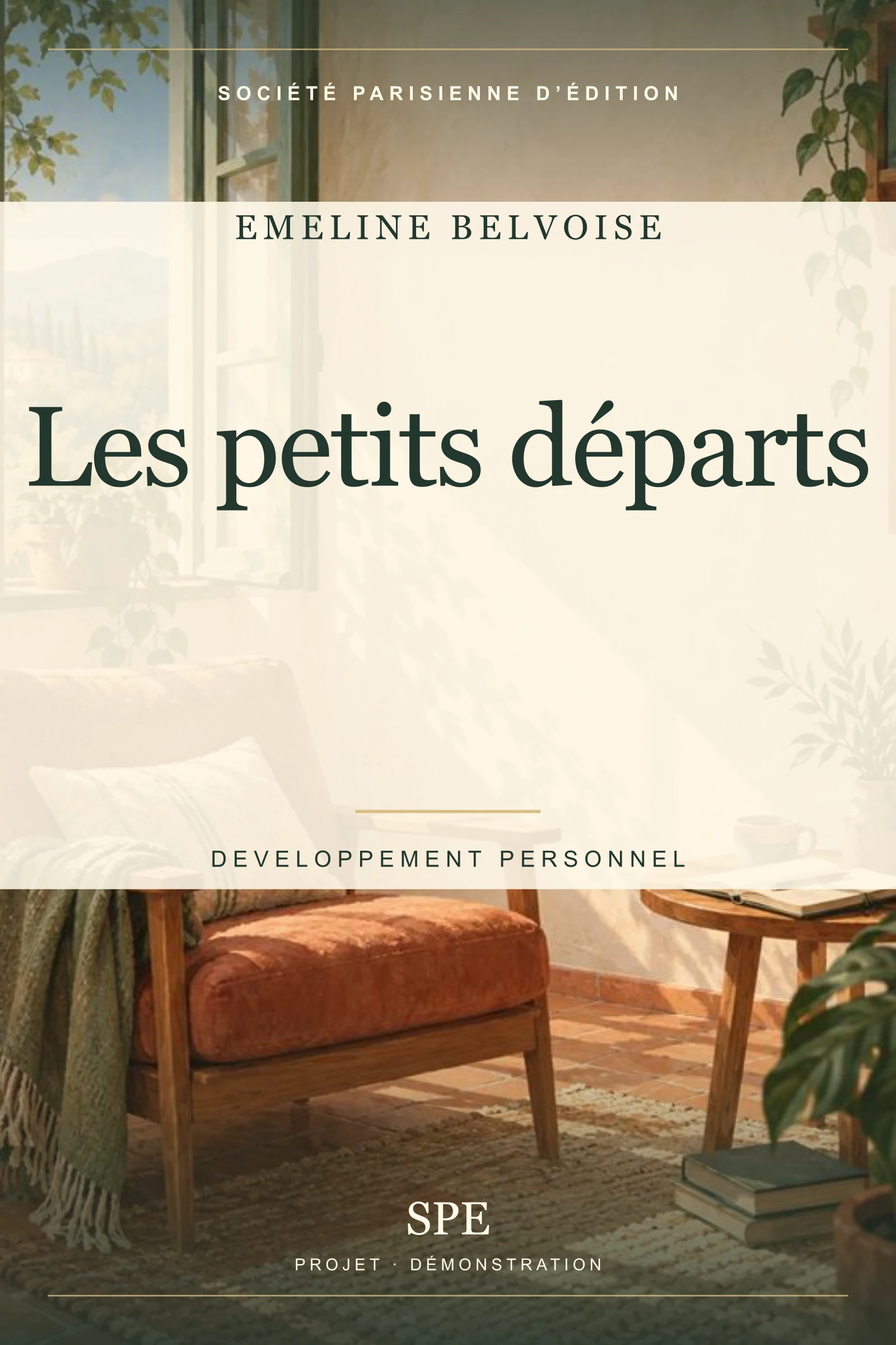 Couverture fictive : Les petits départs