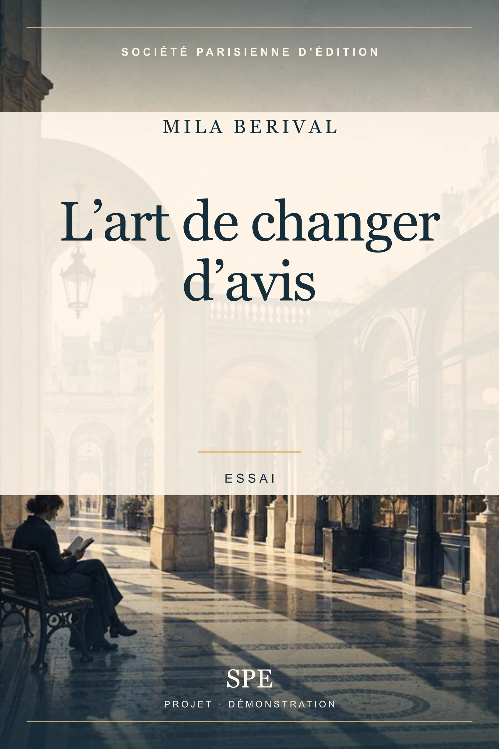 Couverture fictive : L’art de changer d’avis