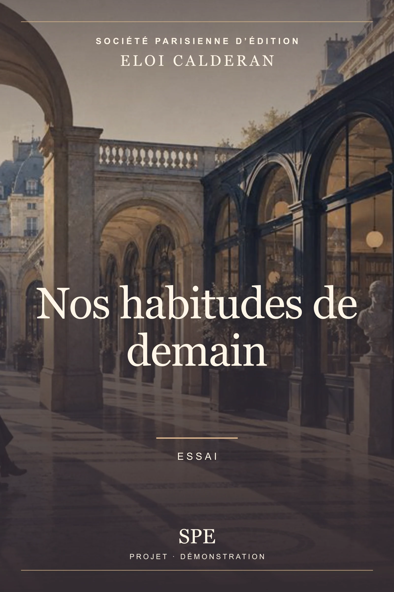 Couverture fictive : Nos habitudes de demain