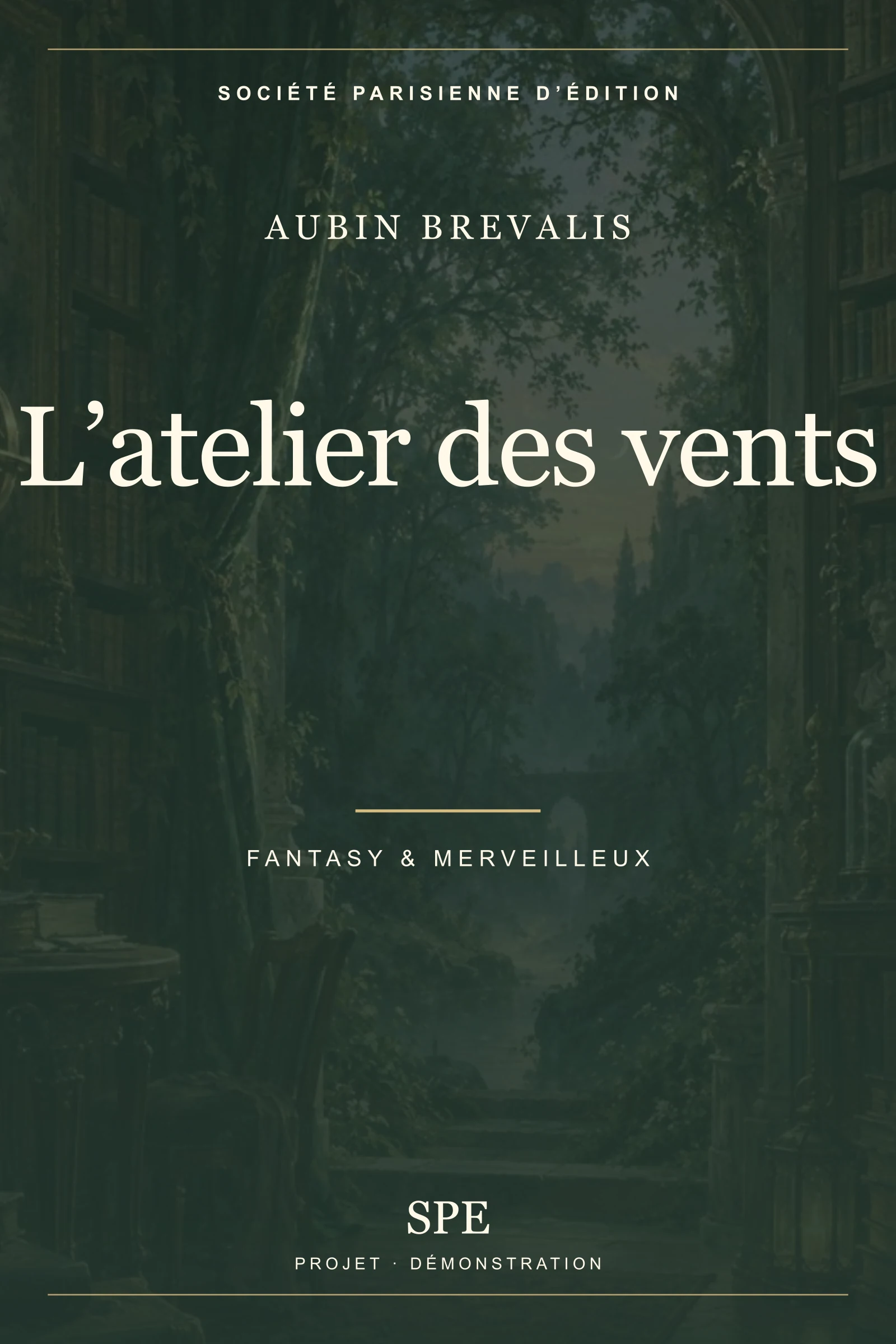 Couverture fictive : L’atelier des vents