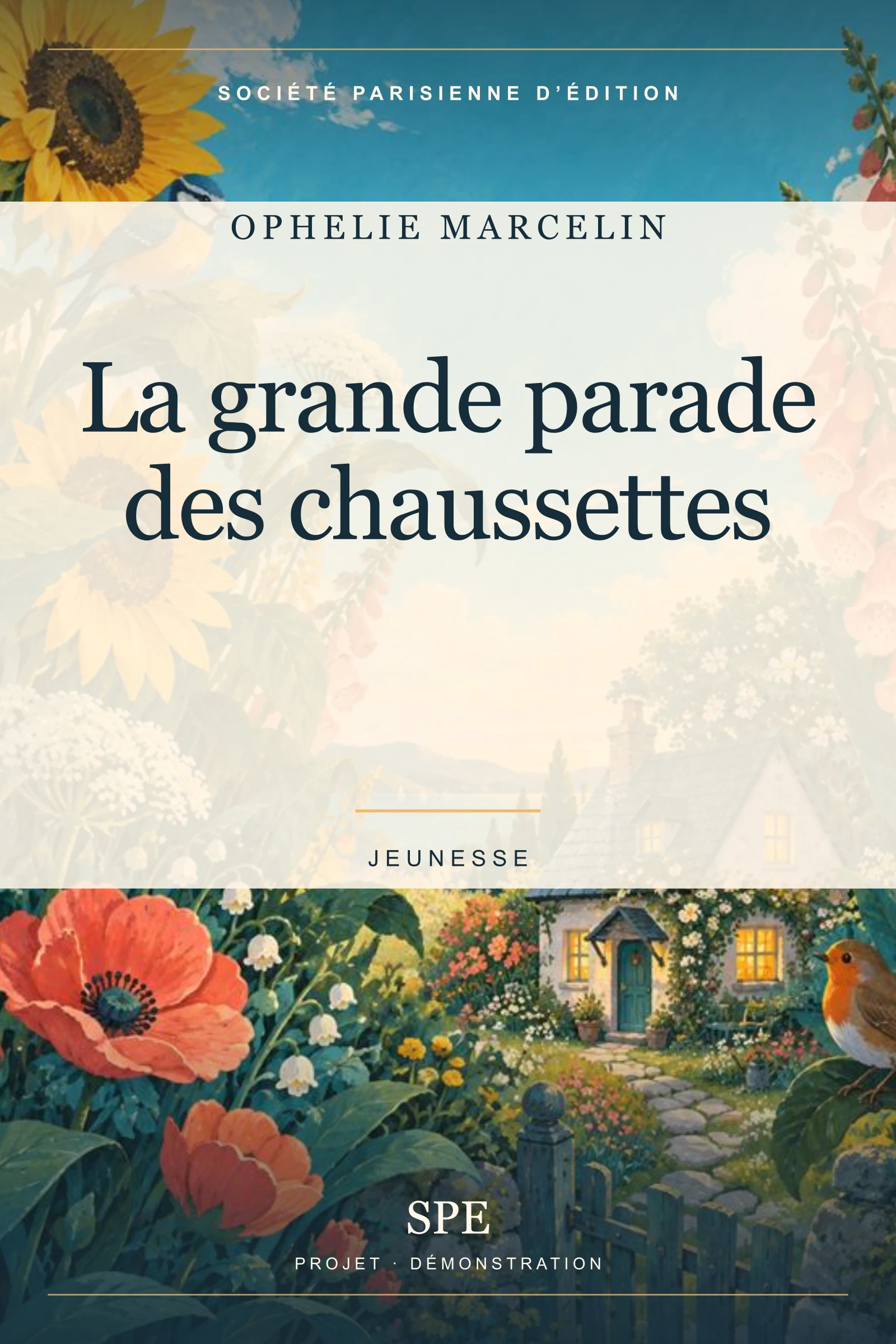 Couverture fictive : La grande parade des chaussettes