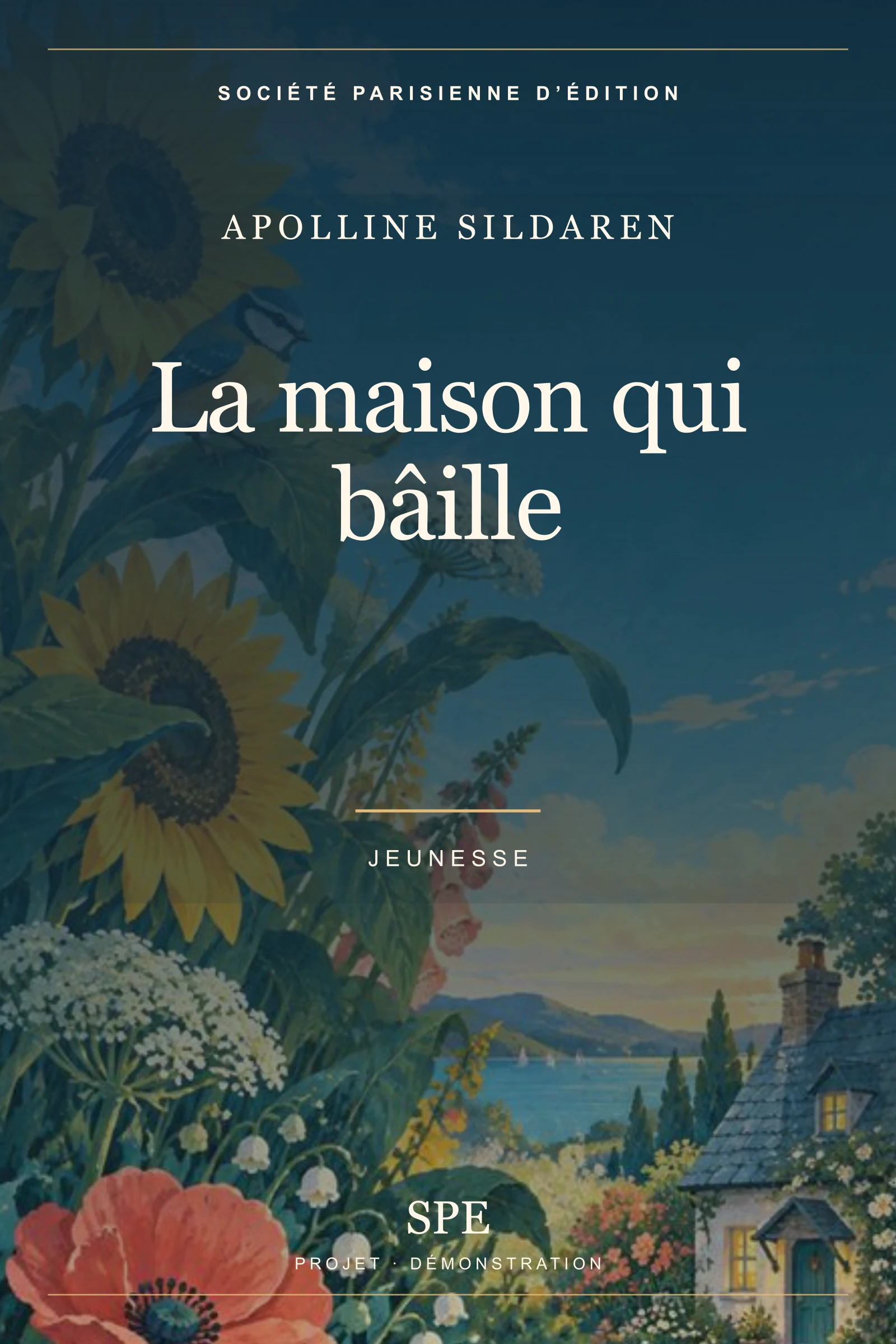 Couverture fictive : La maison qui bâille