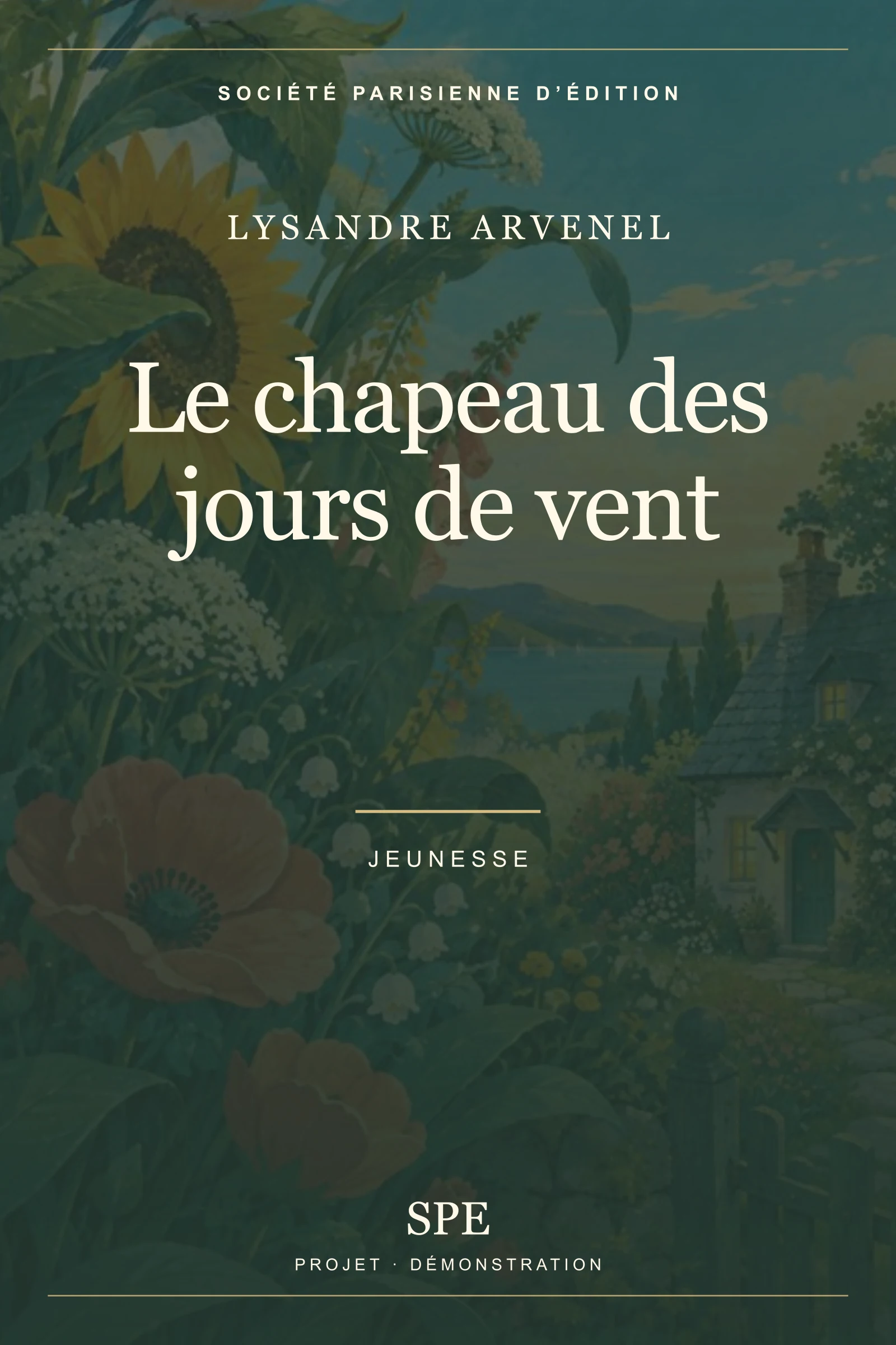 Couverture fictive : Le chapeau des jours de vent