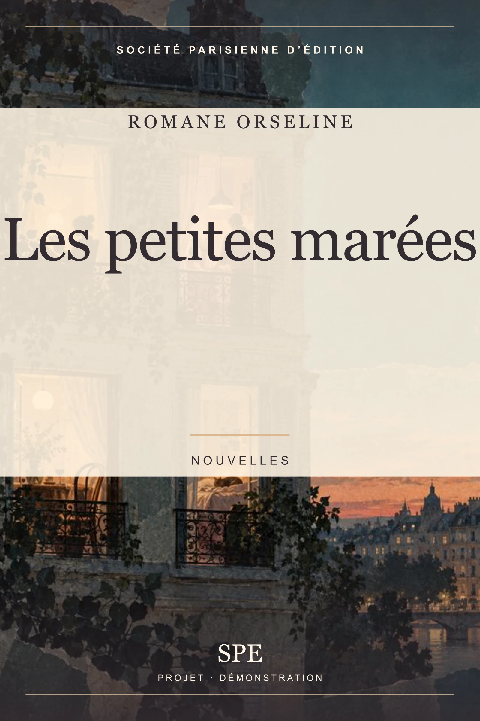 Couverture fictive : Les petites marées