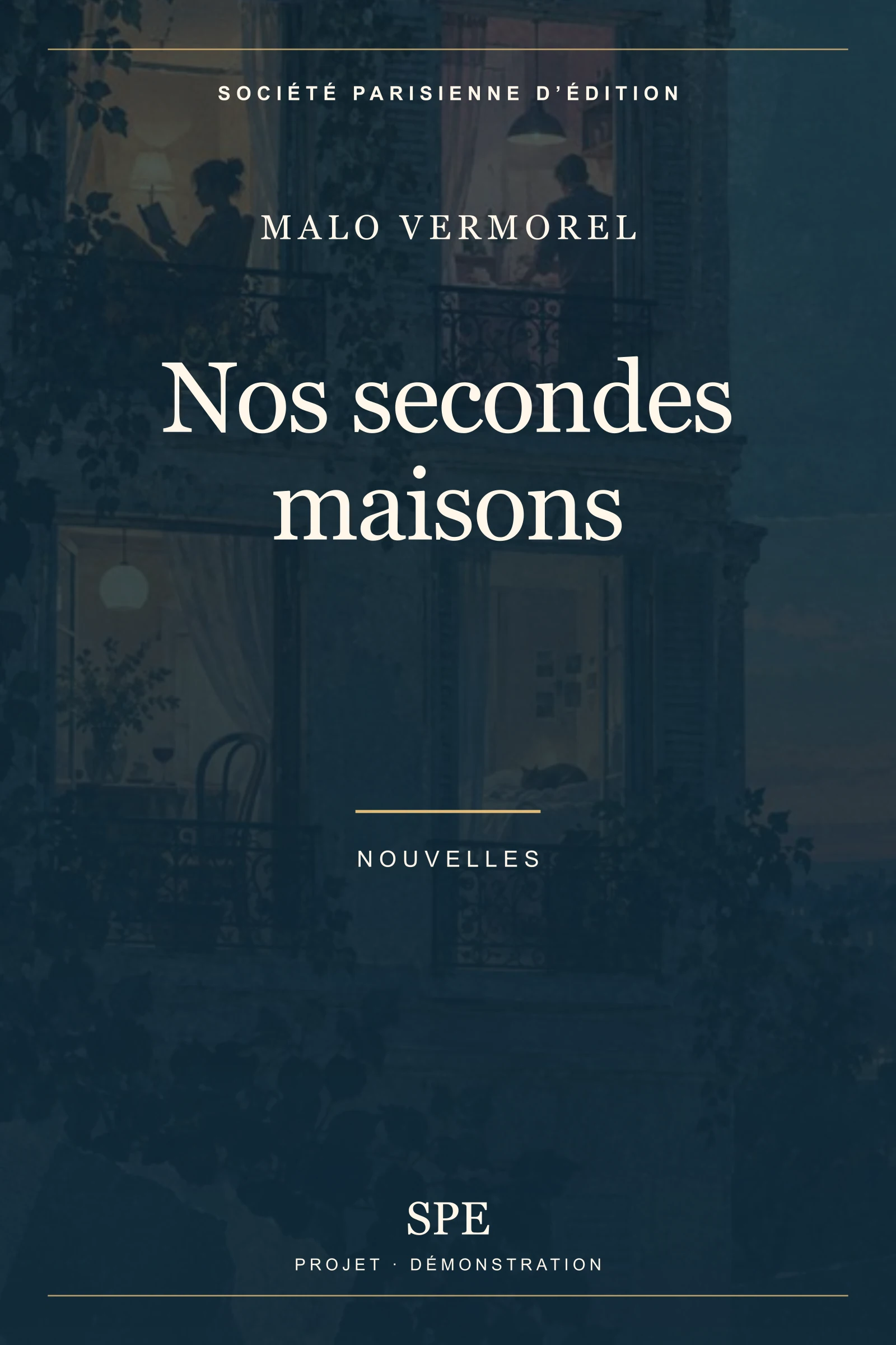 Couverture fictive : Nos secondes maisons