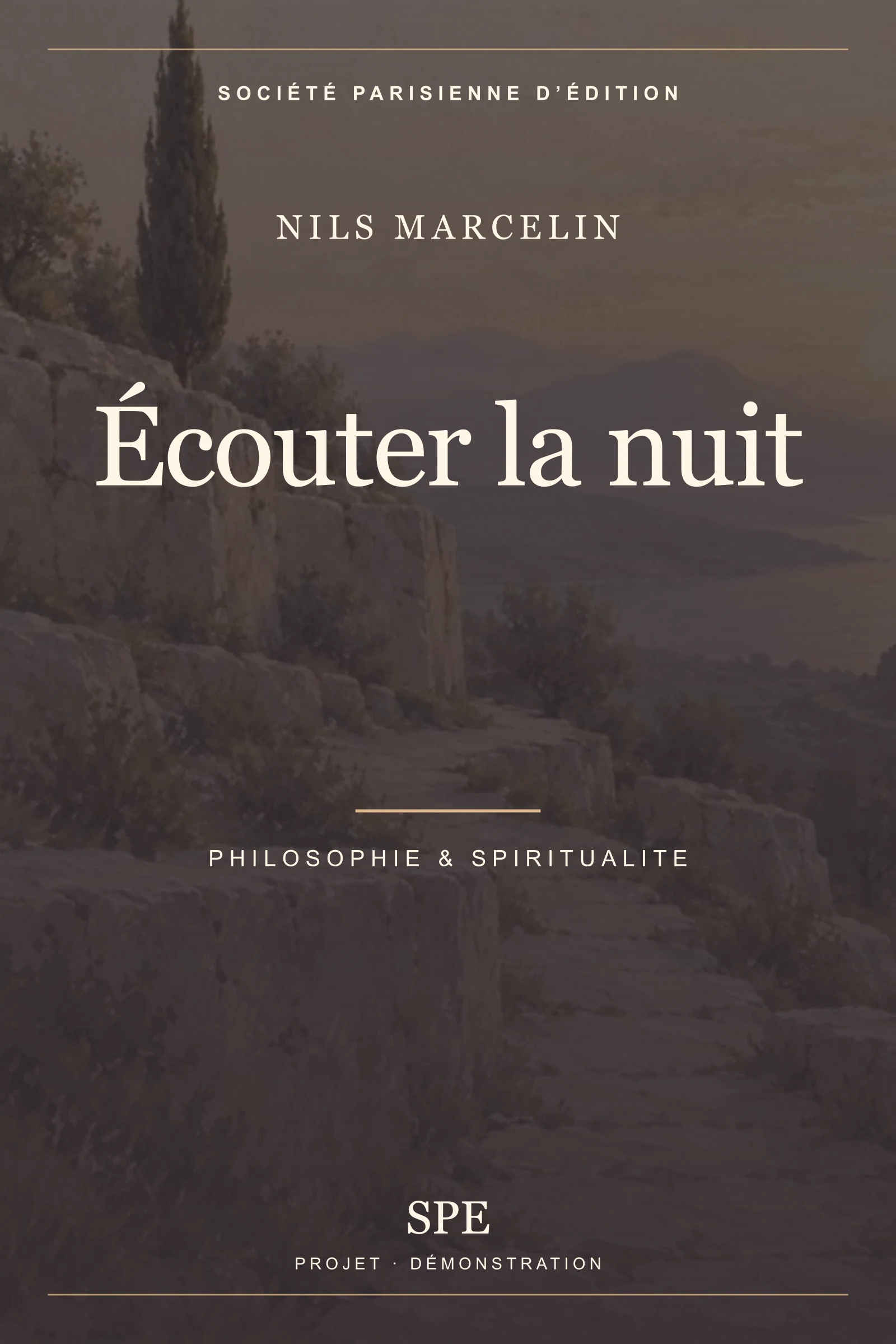 Couverture fictive : Écouter la nuit