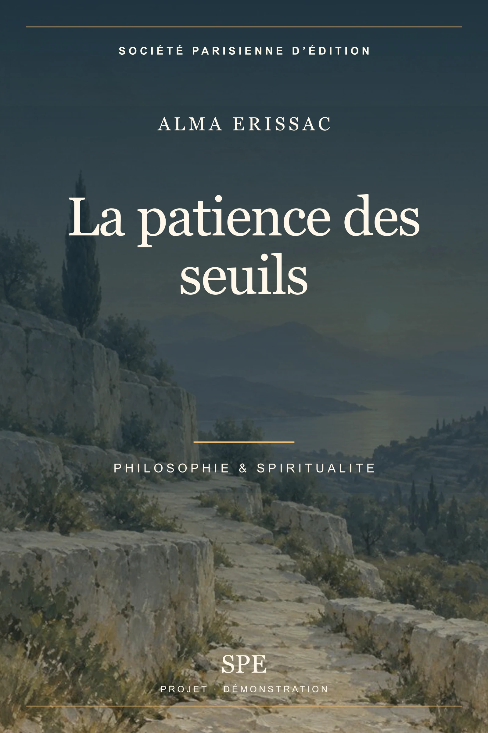 Couverture fictive : La patience des seuils