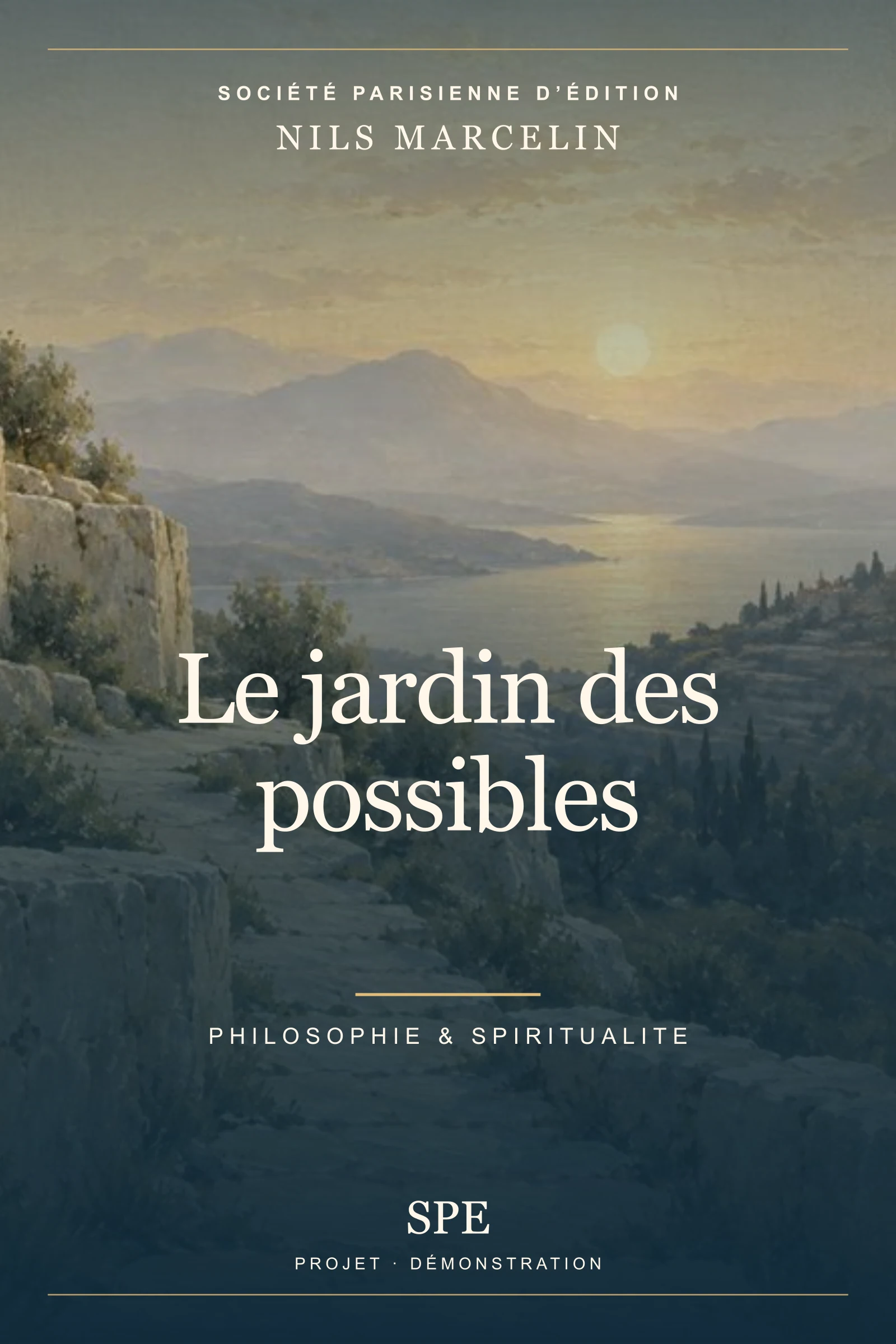 Couverture fictive : Le jardin des possibles
