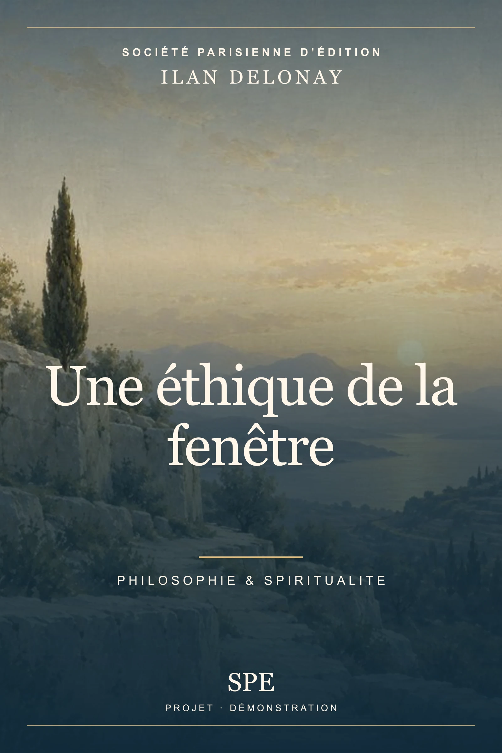 Couverture fictive : Une éthique de la fenêtre