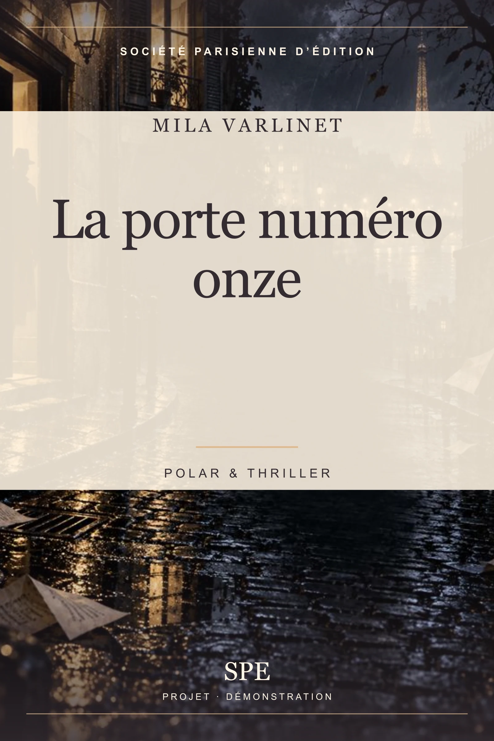 Couverture fictive : La porte numéro onze