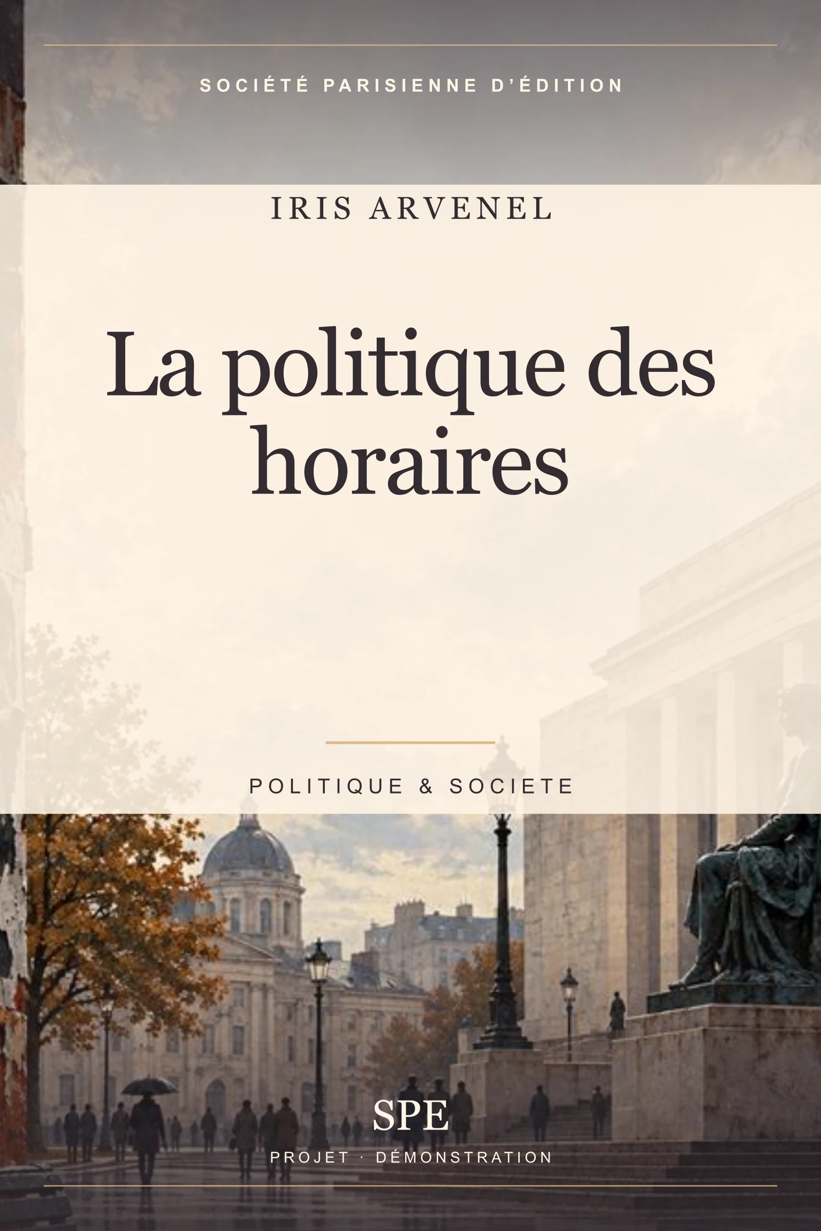 Couverture fictive : La politique des horaires
