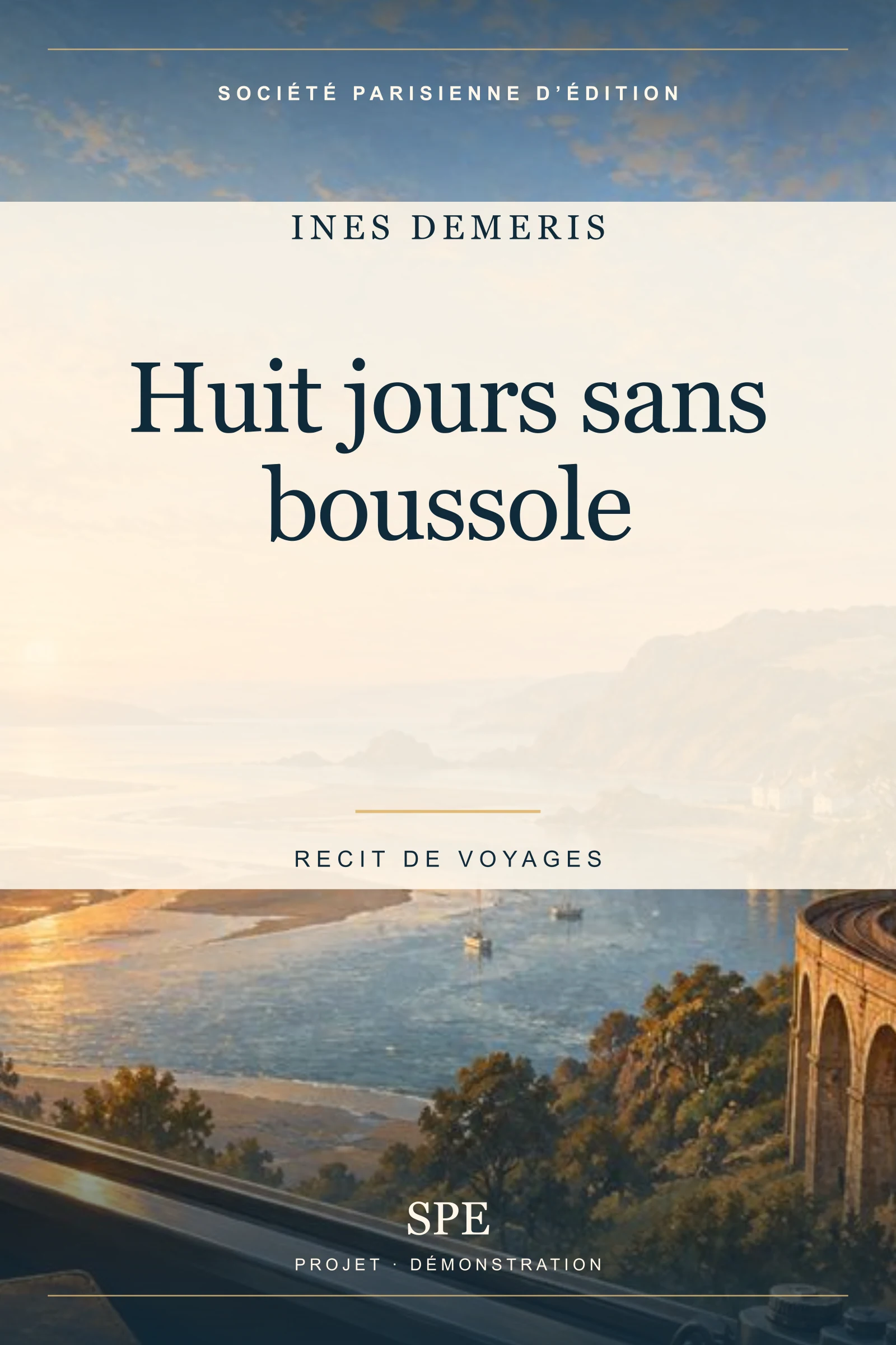 Couverture fictive : Huit jours sans boussole