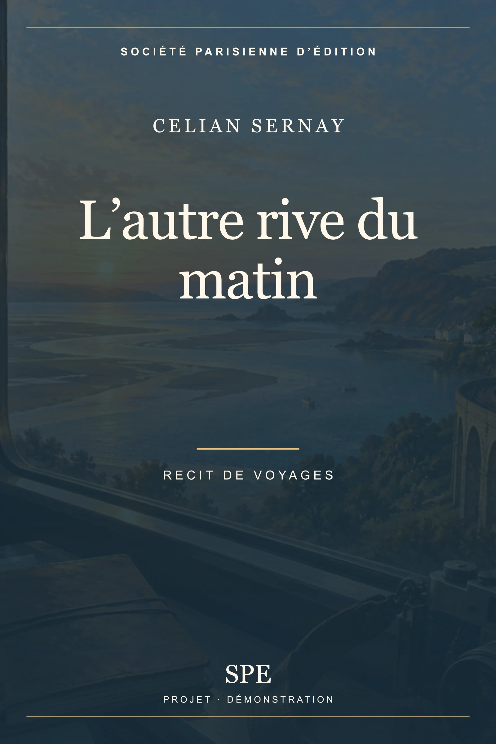 Couverture fictive : L’autre rive du matin