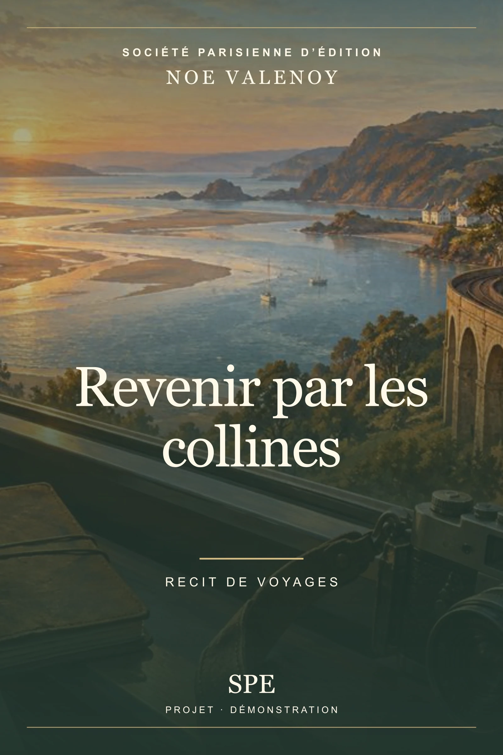Couverture fictive : Revenir par les collines