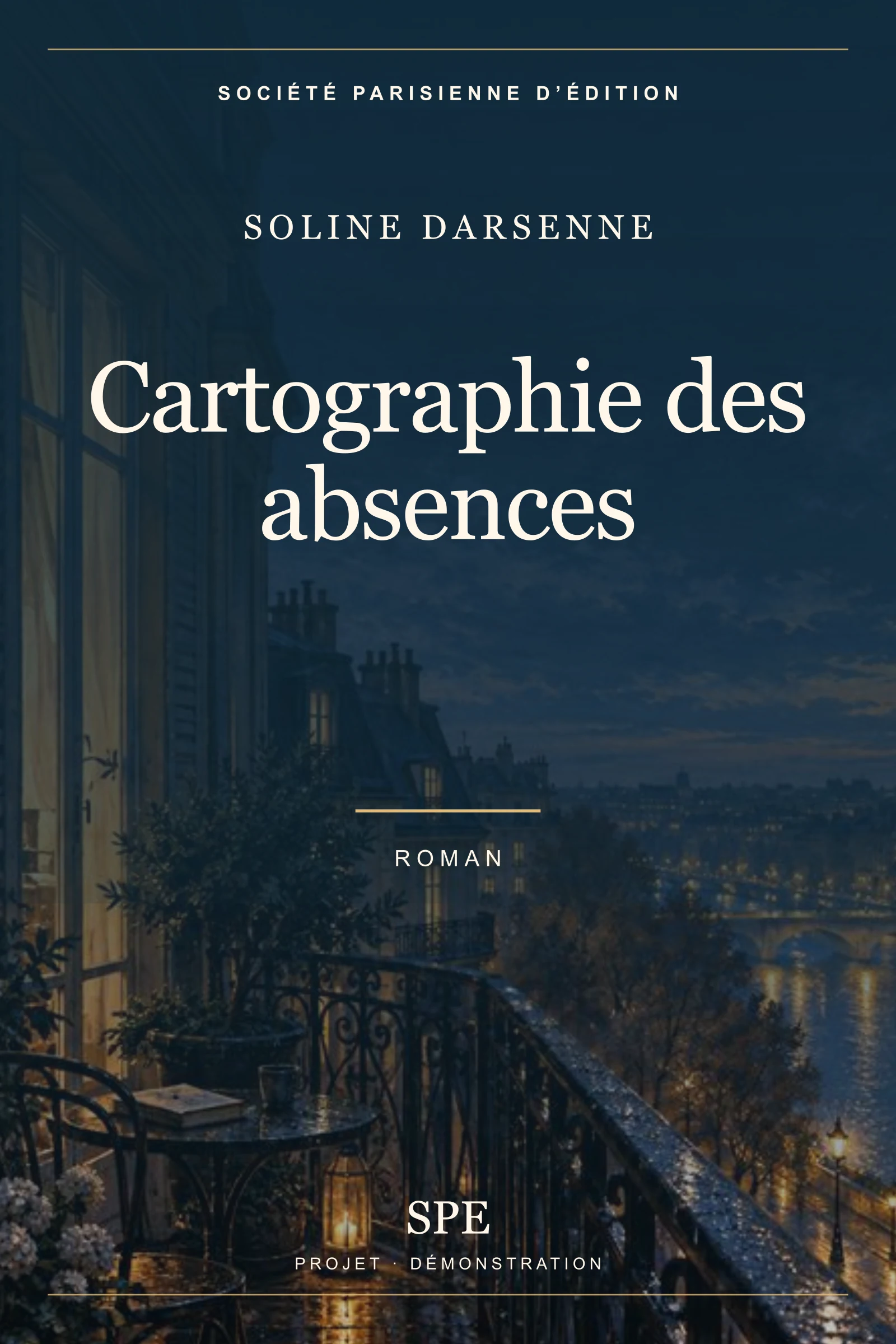 Couverture fictive : Cartographie des absences
