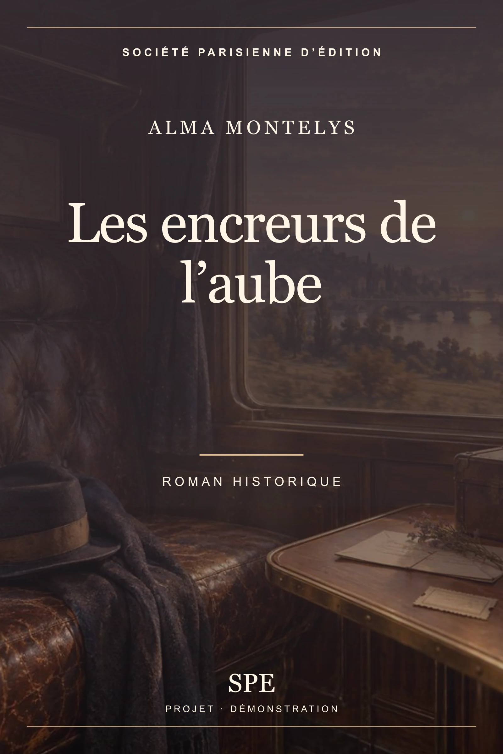 Couverture fictive : Les encreurs de l’aube