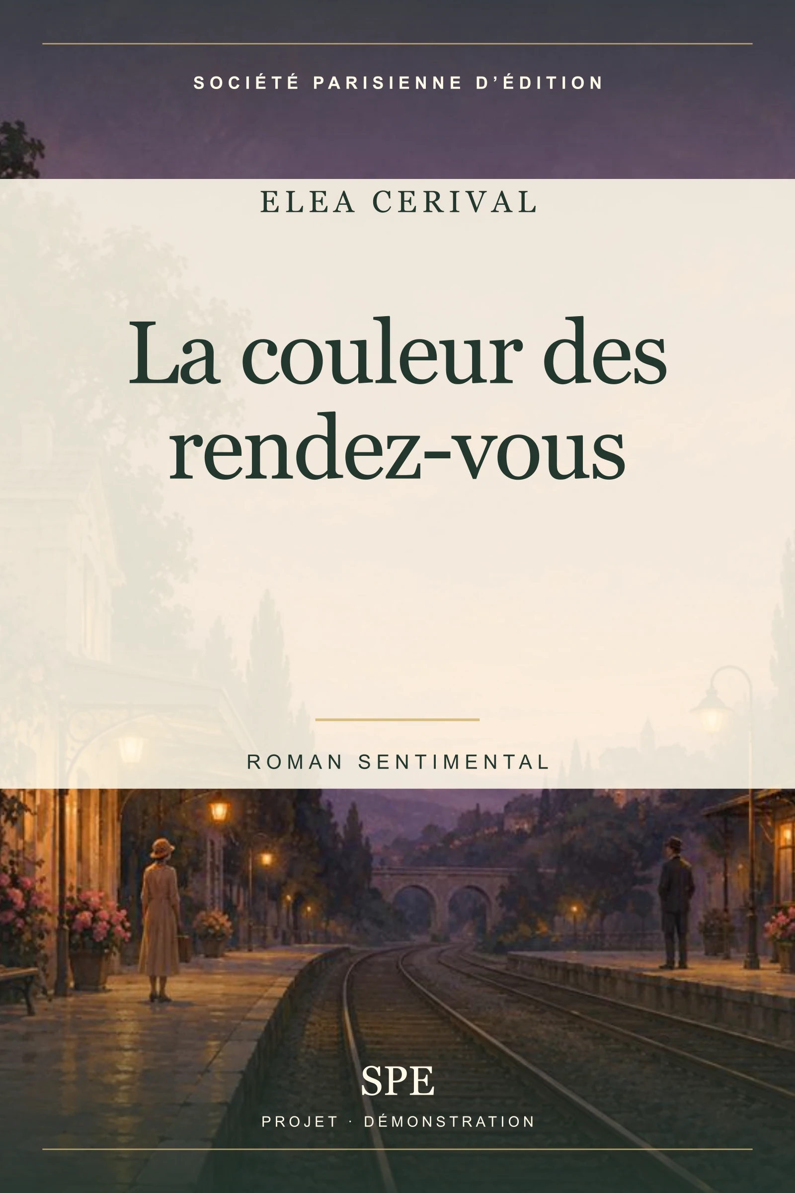 Couverture fictive : La couleur des rendez-vous