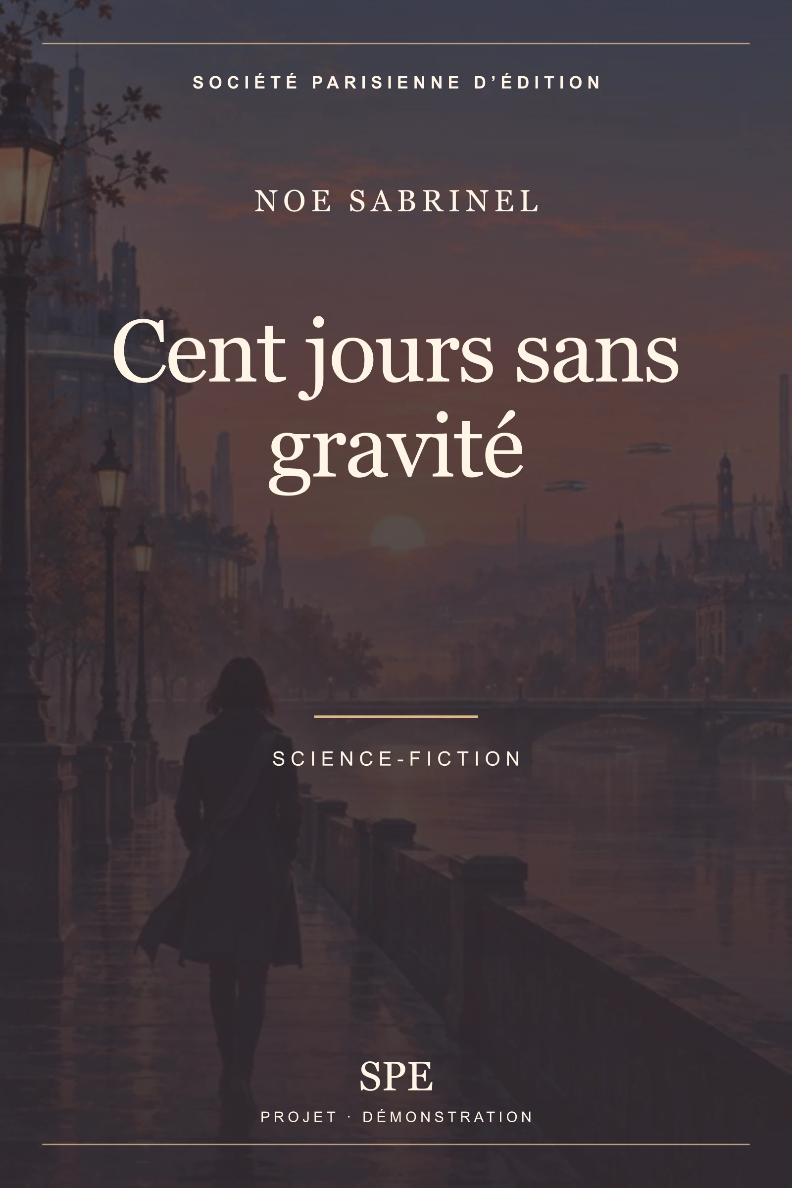 Couverture fictive : Cent jours sans gravité