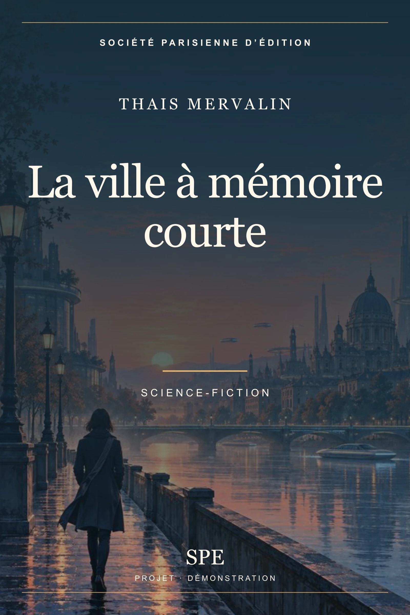 Couverture fictive : La ville à mémoire courte