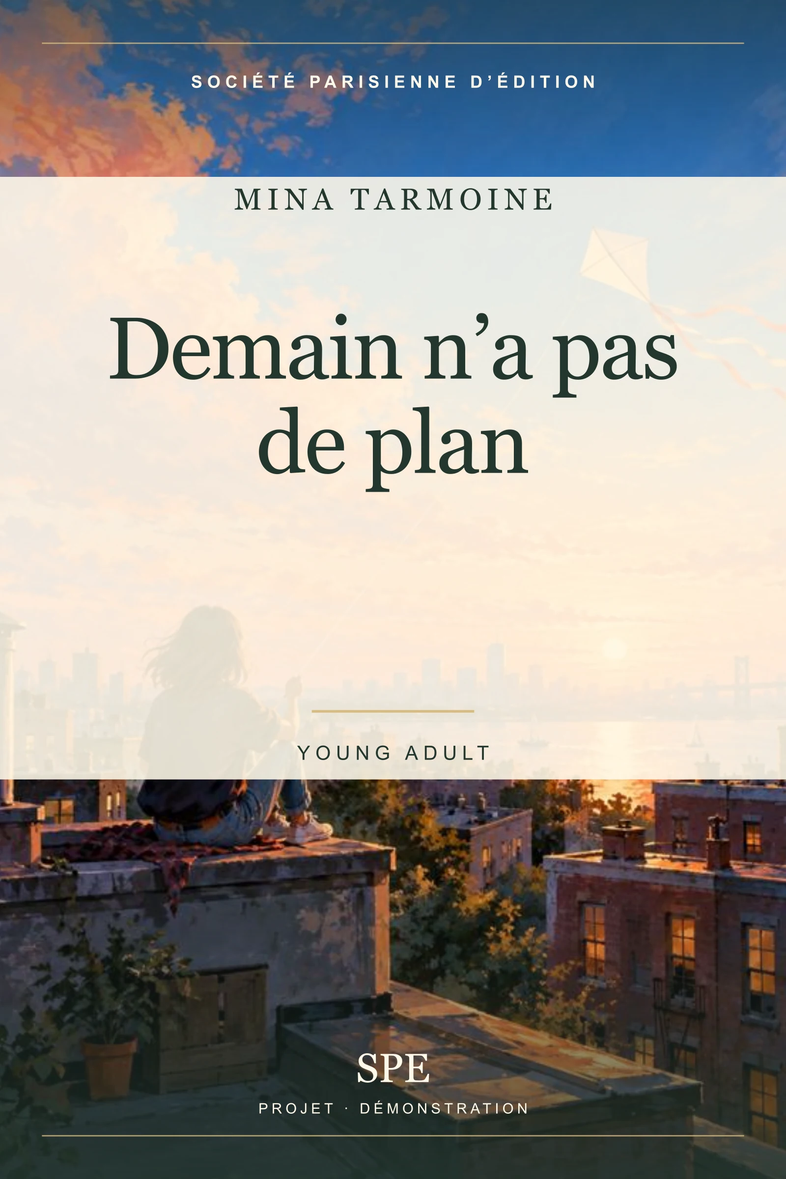Couverture fictive : Demain n’a pas de plan