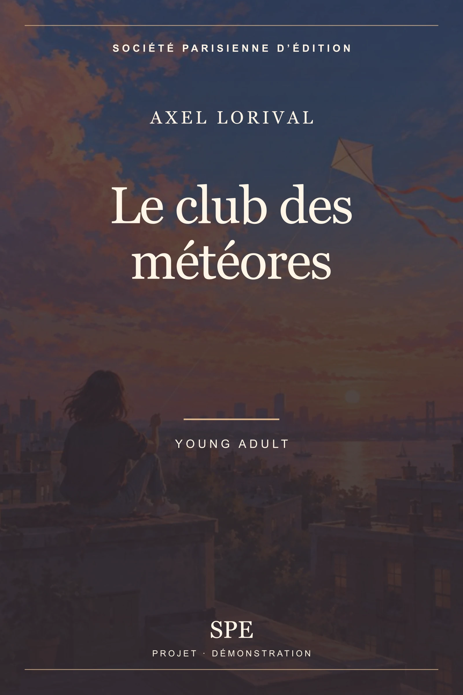 Couverture fictive : Le club des météores
