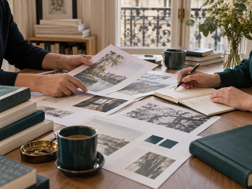 Échange éditorial autour de documents