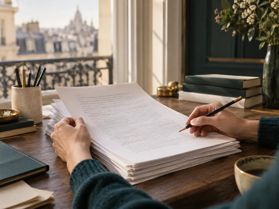Lecture annotée d’un manuscrit