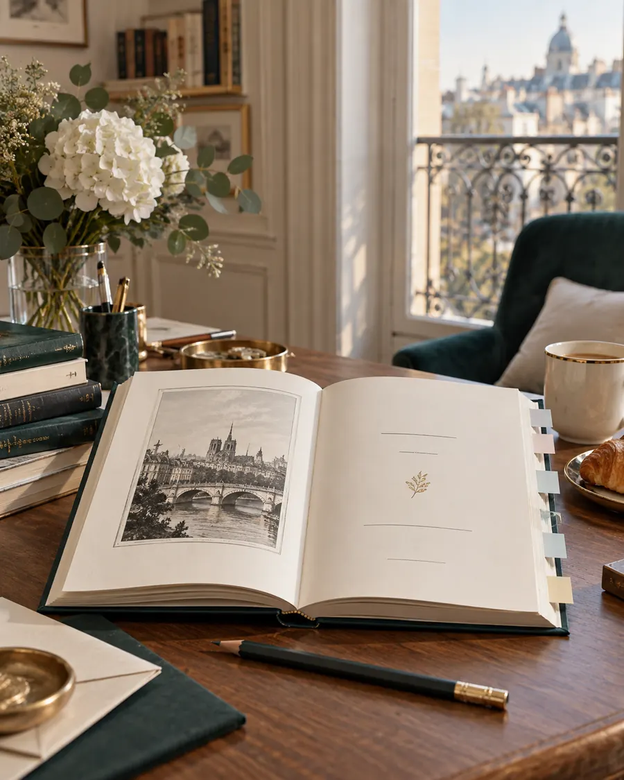 Premières pages d’un livre ouvert